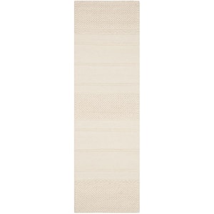 Natura Natural 2 ft. x 8 ft. Striped Runner Rug