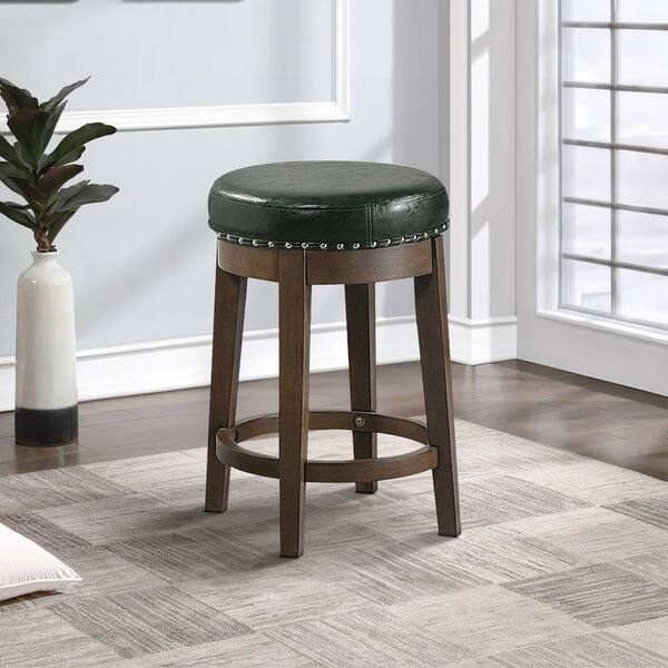 Bench stool with online back