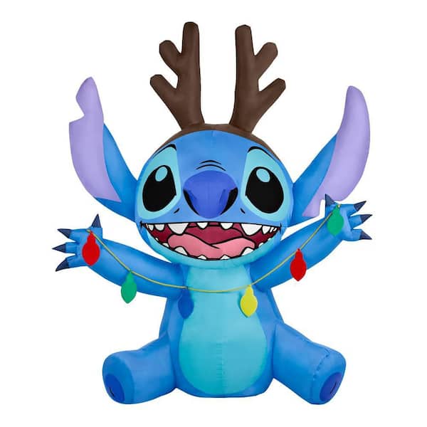 3.2 ft LED Stitch with Antlers