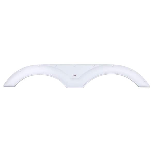 ICON Tandem Axle Fender Skirt FS2850 for Cruiser-Polar White