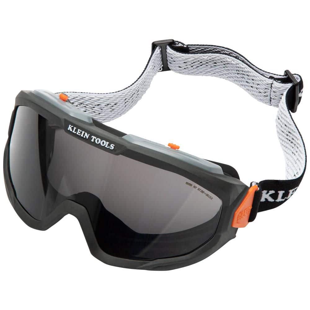 Klein Tools Safety Goggles, Gray Lens 60480 - The Home Depot