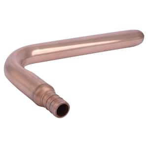 1/2 in. PEX Barb x 6 in. Copper Stub-Out 90-Degree Elbow Fitting