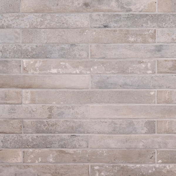 MSI Capella Taupe Brick 2 in. x 18 in. Matte Porcelain Floor and Wall Tile (8 sq. ft./Case)