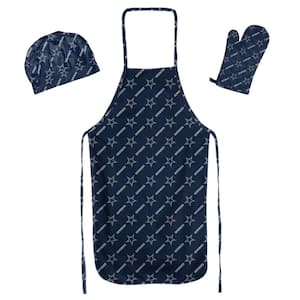 NFL Cowboys 3PC-Set Apron Mitt Hat