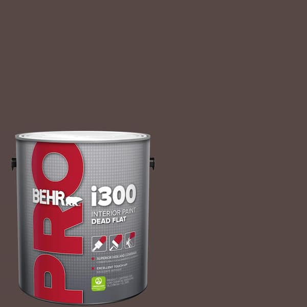 1 gal. #HDC-CL-14 Pinecone Path Dead Flat Interior Paint