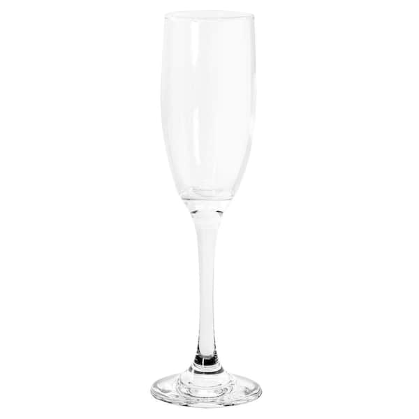 Gibson Home Belinni 4 Piece 6.4oz Fluted Champagne Glass Set