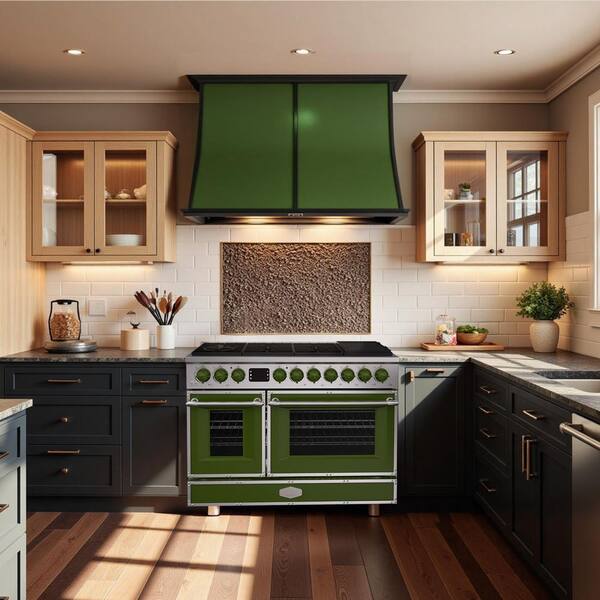 Akicon 48 in. Freestanding Gas Range with 8 Burners, Double