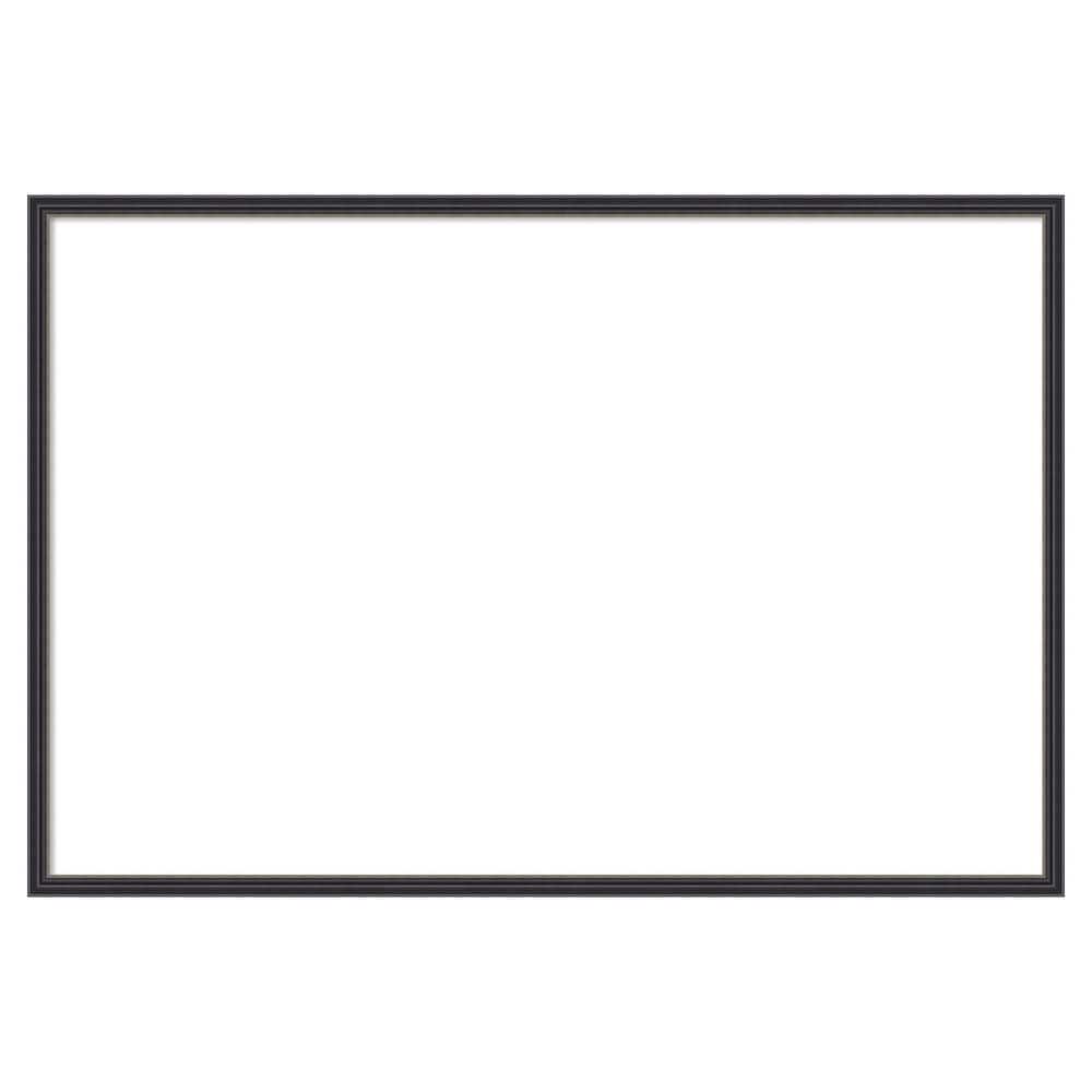 Stylish Black Narrow 37 in. x 25 in. Wood Framed Dry Erase Magnetic Memo Board price history on PriceWatchPro