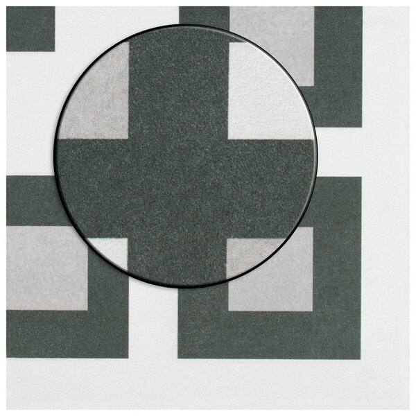 Merola Tile Twenties Corner 7-3/4 in. x 7-3/4 in. Ceramic