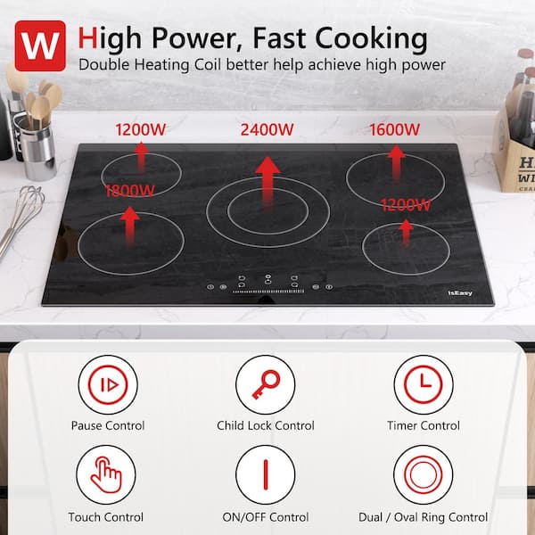 IsEasy Ceramic Cooktop, 30 store