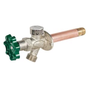 1/2 in. x 8 in. Brass MPT x SWT Heavy Duty Frost Free Anti-Siphon Outdoor Faucet Hydrant