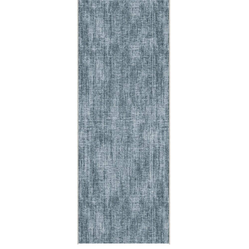 Ascend Non-Slip Rubberback 3 ft. x 29 ft. Indoor Custom Cut Extra Long Runner Rug 2 ft. 7 in. x 29 ft., Blue price history on PriceWatchPro