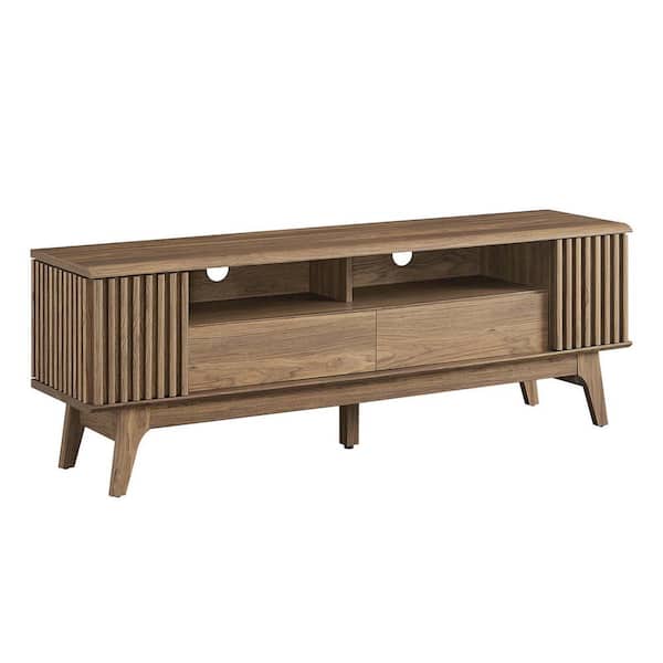 MODWAY Eudora 60 in. TV Stand in Walnut