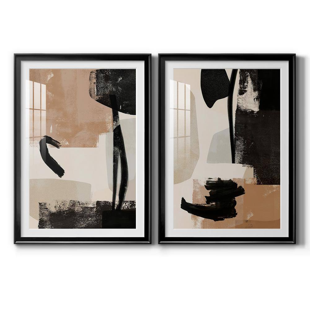 Fiesta I by Wexford Homes 2-Pieces Framed Abstract Paper Art Print 24.5 in. x18.5 in. price history on PriceWatchPro