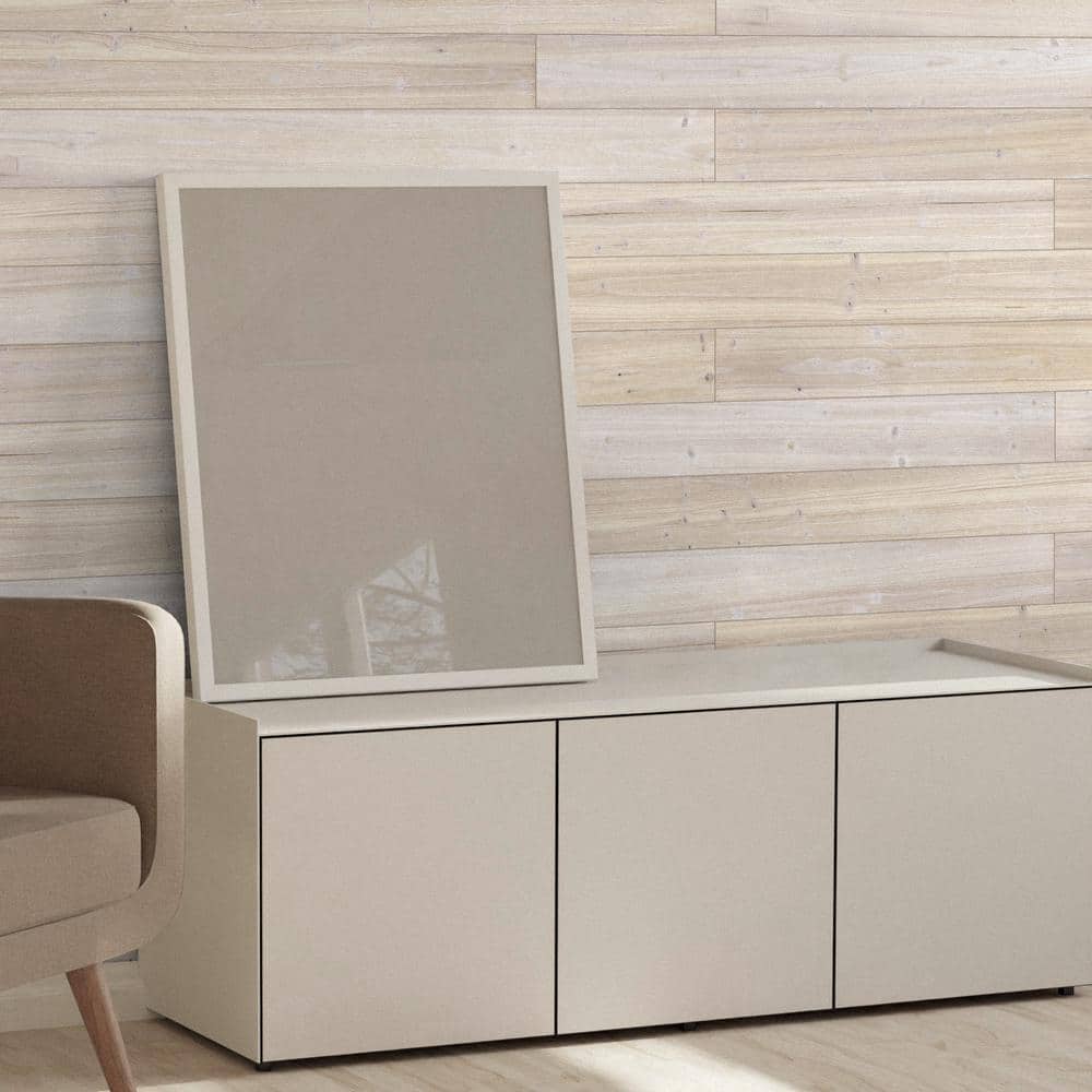 47.25" White Pine Barn Wood Wall Planks
