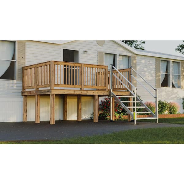 EZ-ACCESS Pathway 3G Solo Stair System 36 in. - 42 in. 5-Steps