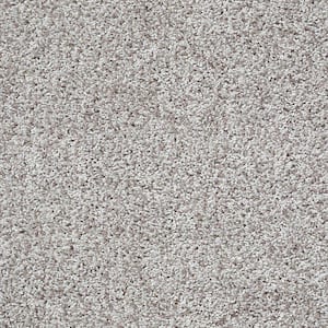 Charming - Mushroom - Beige 24 oz. Polyester Twist Installed Carpet