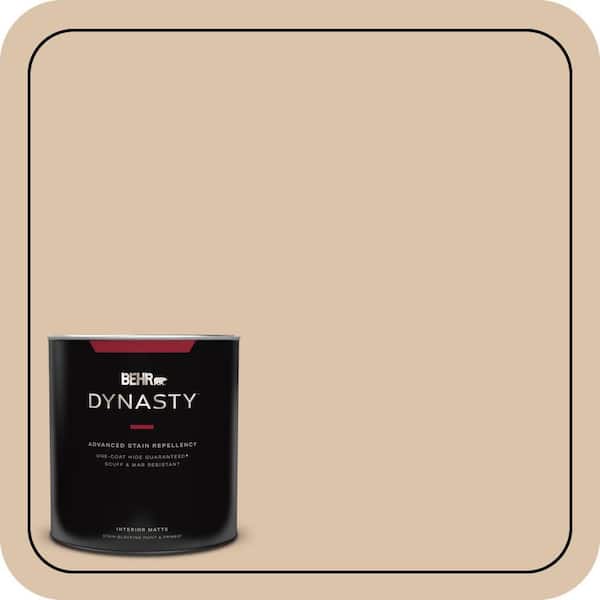 BEHR DYNASTY 1 qt. #PPU4-08 Plateau One-Coat Hide Matte Interior Stain-Blocking Paint & Primer