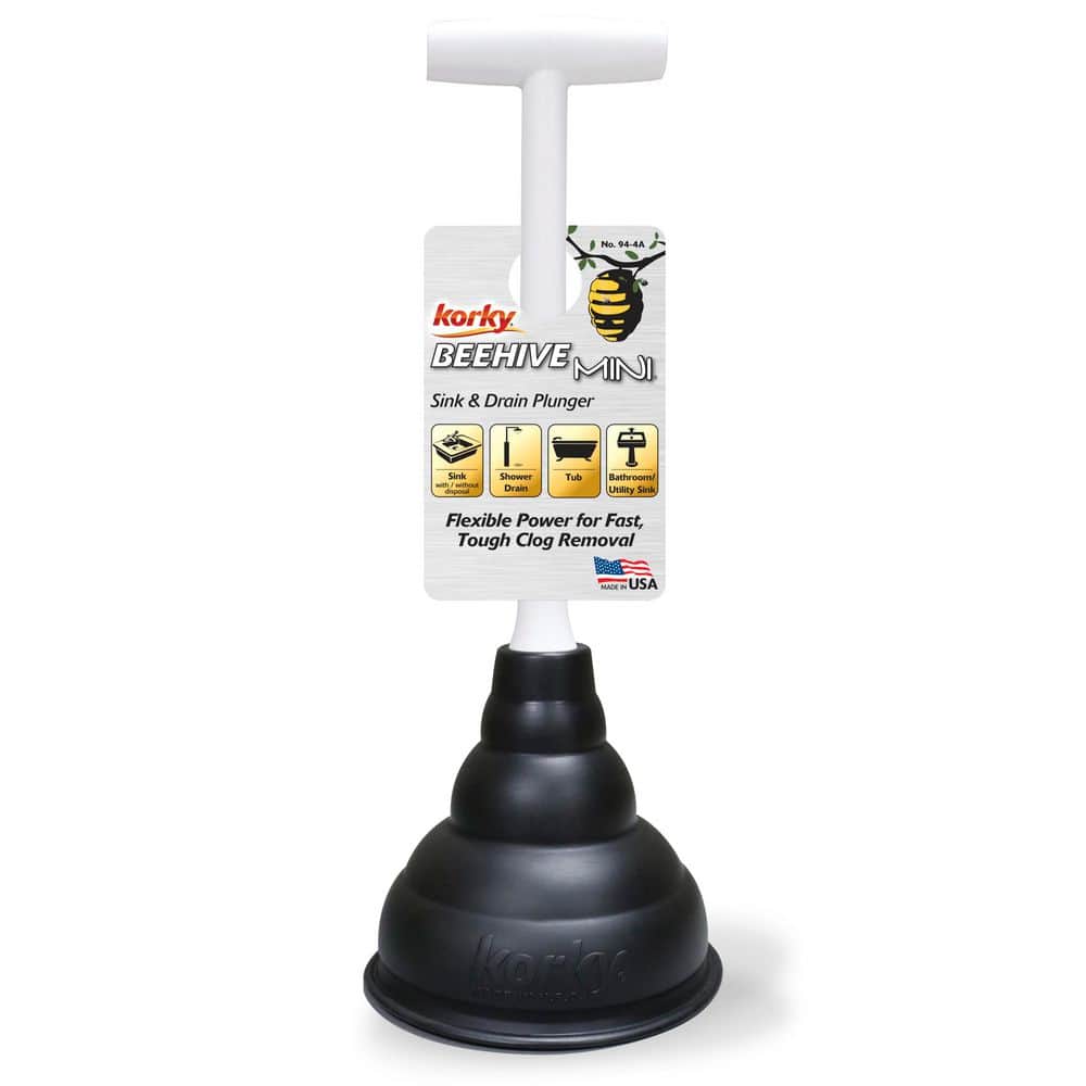 Korky Beehive Mini Sink and Drain Plunger 94-6A - The Home Depot