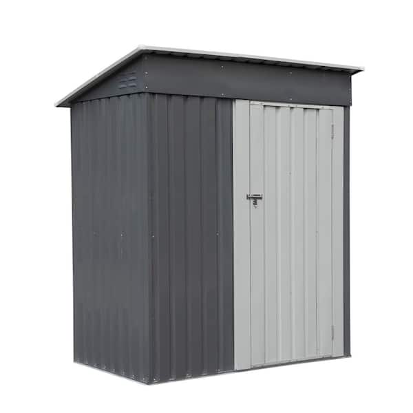 5 ft. W x 3 ft. D Metal Shed(15 sq. ft. )