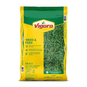 7 lb. 2,500 sq. ft. Spring and Fall Weed and Feed Lawn Fertilizer