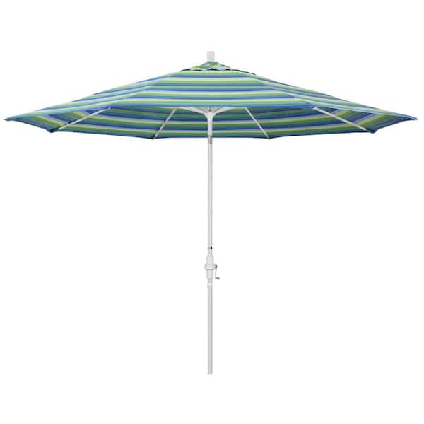 11 ft. - Green - Patio Umbrellas - The Home Depot 11 ft. - Green - Patio Umbrellas - The Home Depot