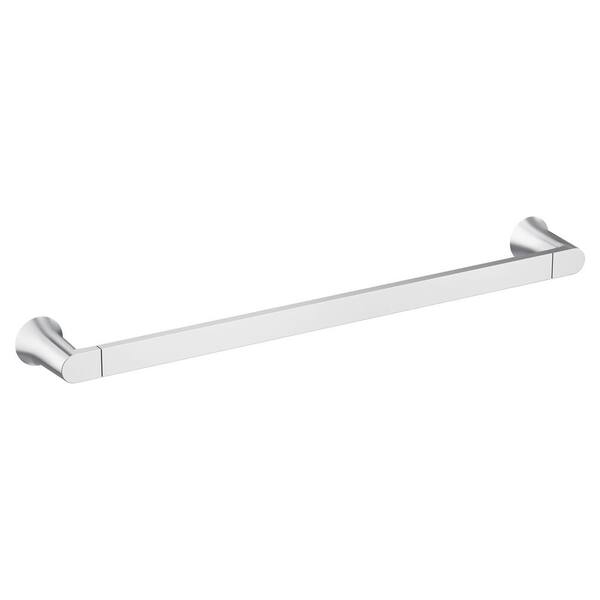 thumbnail image 2 of MOEN Genta 6.88-Inch Hand Towel Bar In Chrome – Model BH3886CH (Metal) 2 of 3