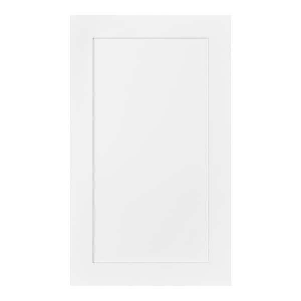 Hampton Bay Avondale 18 in. W x 30 in. H Wall Cabinet Decorative End Panel in Alpine White