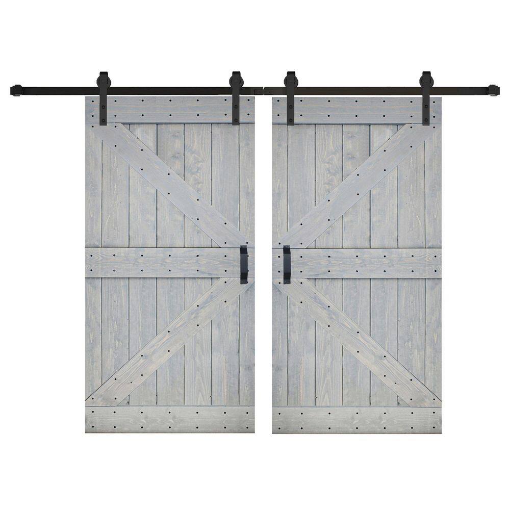 Grey Barn Door