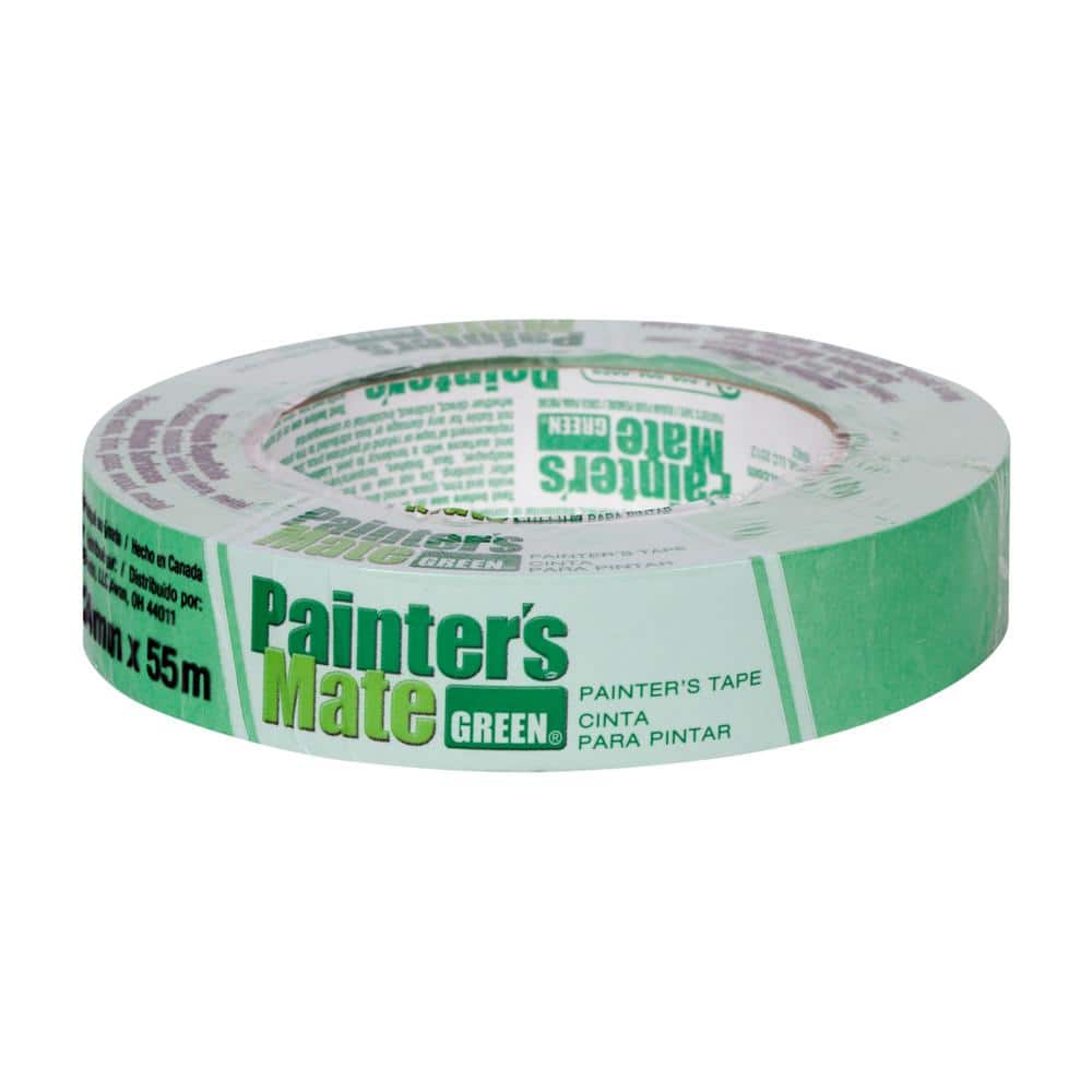 3M 0.94 in. x 60.1 Yds. Rough Surface Green Painter's Tape (1 Roll)  2060-24AP - The Home Depot