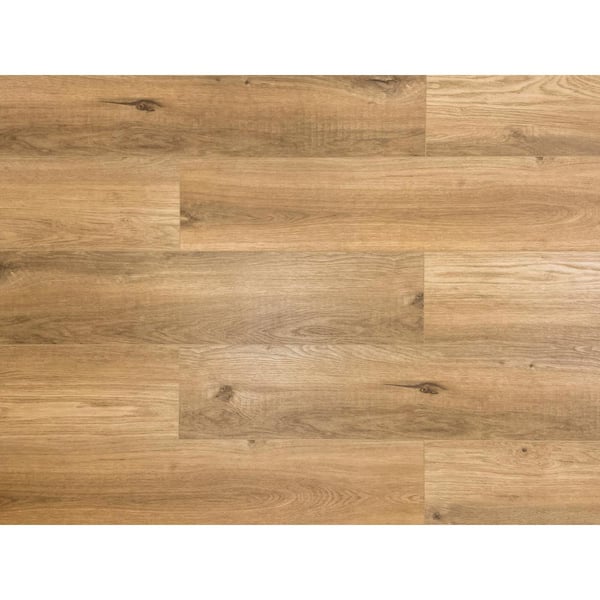Paragon Caliber Brown 20 MIL x 9 in. W x 60 in. L SPC Waterproof Click Lock Vinyl Plank Flooring (18.71 sq. ft./case)