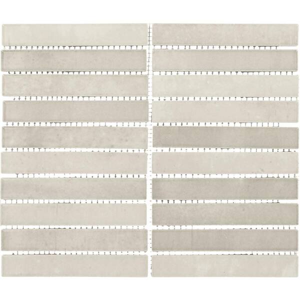 deleMO デリーモ Daltile Miramo Pearl 2-1/2 in. x 3 in. Glossy Ceramic Straight