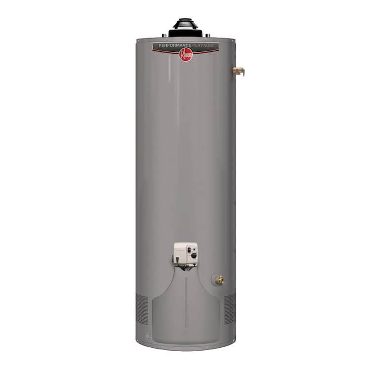 Rheem Performance Platinum 40 Gal. Tall 12-Year 38,000 BTU Ultra Low NOx (ULN) Powered Damper Natural Gas Water Heater