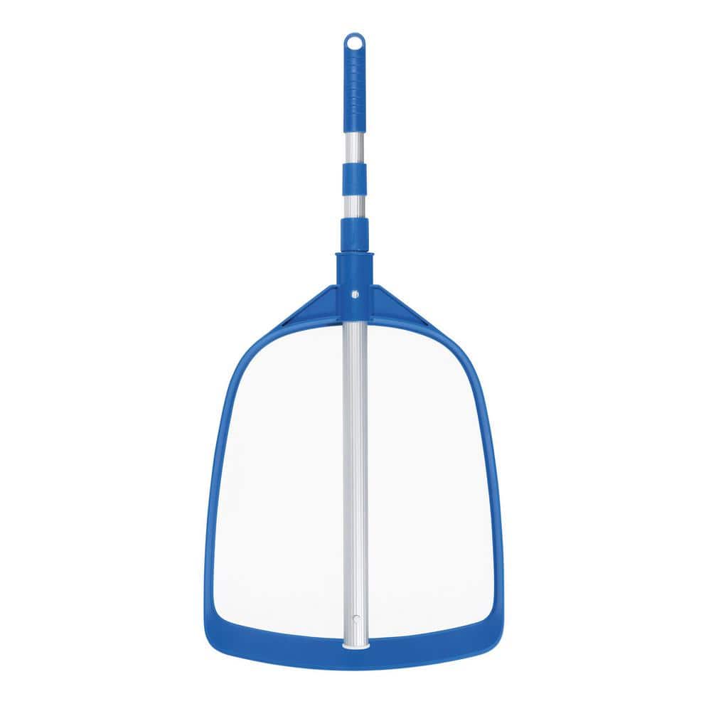 64 Inch Blue and White Aluminum Pool Skimmer Net