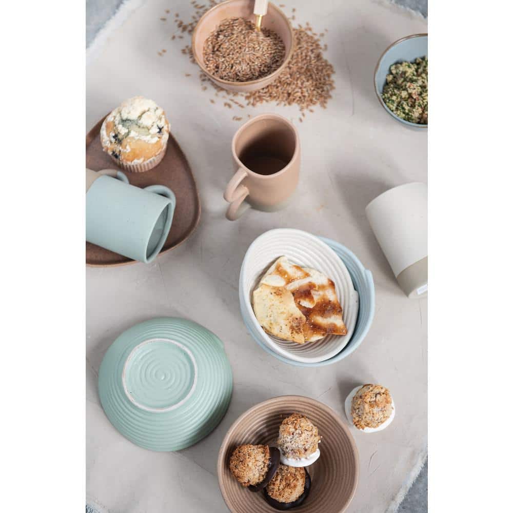 Multicolor Ceramic Reactive Glaze Small Serving Bowls Set