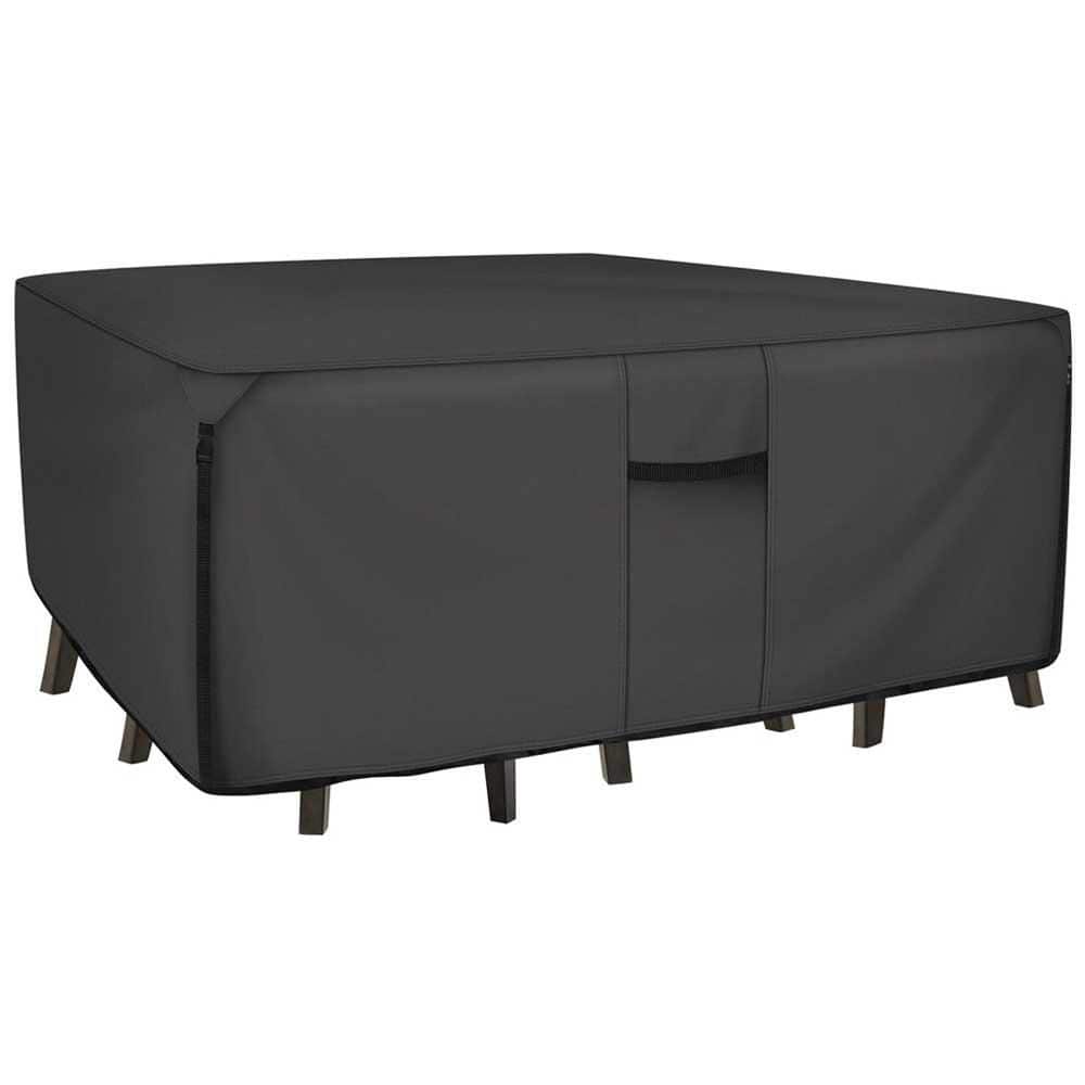 Heavy Duty Waterproof Rectangular Patio Table and Chair Cover for Outdoor U
