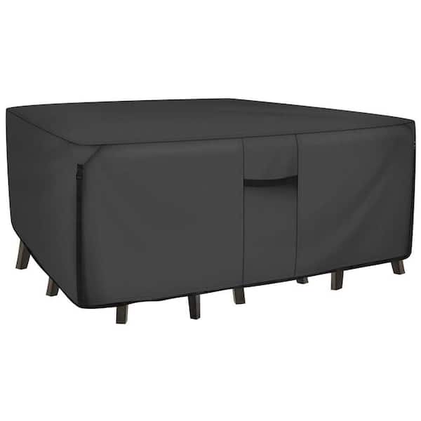 Unbranded Heavy Duty Waterproof Rectangular Patio Table and Chair Cover for Outdoor Use