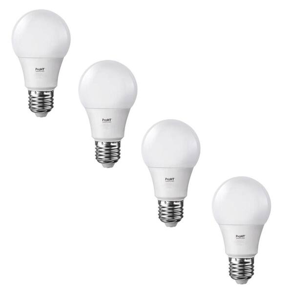 proHT 60-Watt Equivalent Soft White E26 LED Non-Dimmable Replacement Light Bulb (4-Pack)