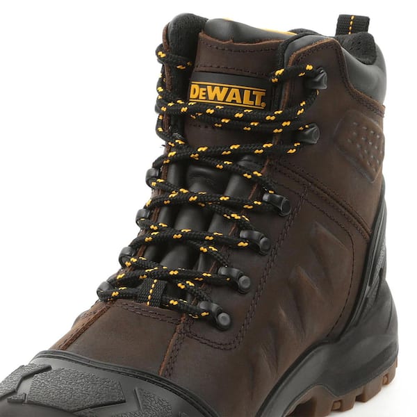 Men s Jackson Waterproof 6 in. Work Boots Steel Toe Brown 8.5 W