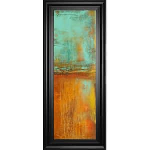 "Ten City Il" By Erin Ashley Framed Print Abstract Wall Art 42 in. x 18 in.