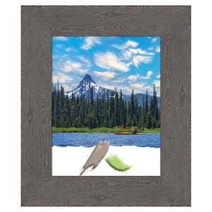 Rustic Plank Grey Picture Frame Opening Size 11 x 14 in.