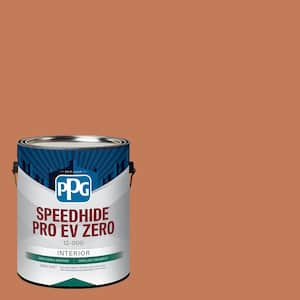 SPEEDHIDE Pro-EV Zero 1 gal. PPG1199-6 Brown Clay Flat Interior Paint