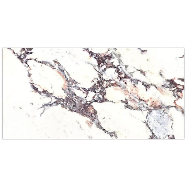 Touche Rubis 11-3/4 in. x 11-3/4 in. Porcelain Floor and Wall Take Home Tile Sample