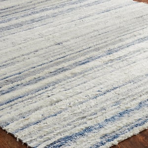 Blue/White 9 ft. 6 in. x 13 ft. 6 in. Area Rug