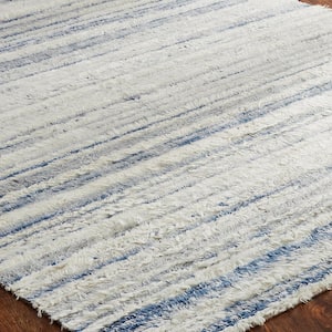 Blue/White 2 ft. 6 in. x 10 ft. Area Rug