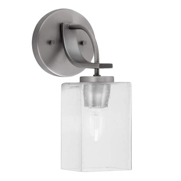 Unbranded Olympia 1-Light Graphite Wall Sconce