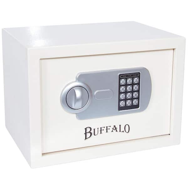 0.57 cu. ft. Beige Steel Portable Handgun Safe with Electronic Lock