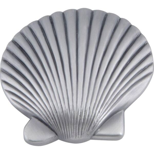 Atlas Homewares Sea Collection Pewter 2 in. Clamshell Knob