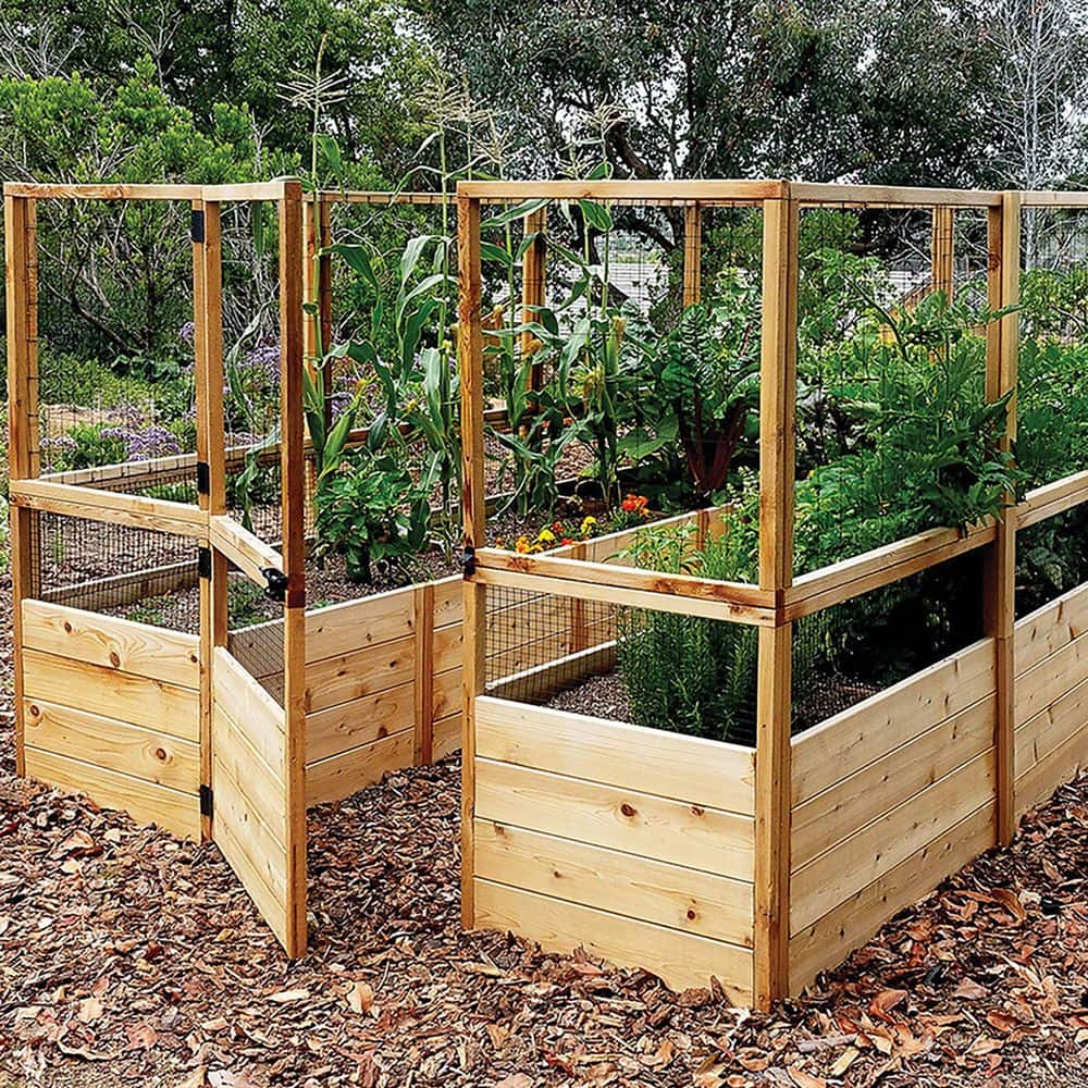 8 ft. x 12 ft. Garden in a Box with Deer Fencing price history on PriceWatchPro
