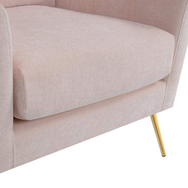 lincoln blush accent chair